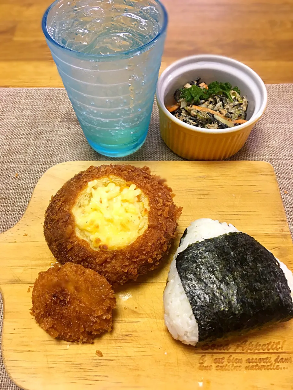 ある日のブランチ(o⁰⊖⁰o)
#あるもので|morimi32さん