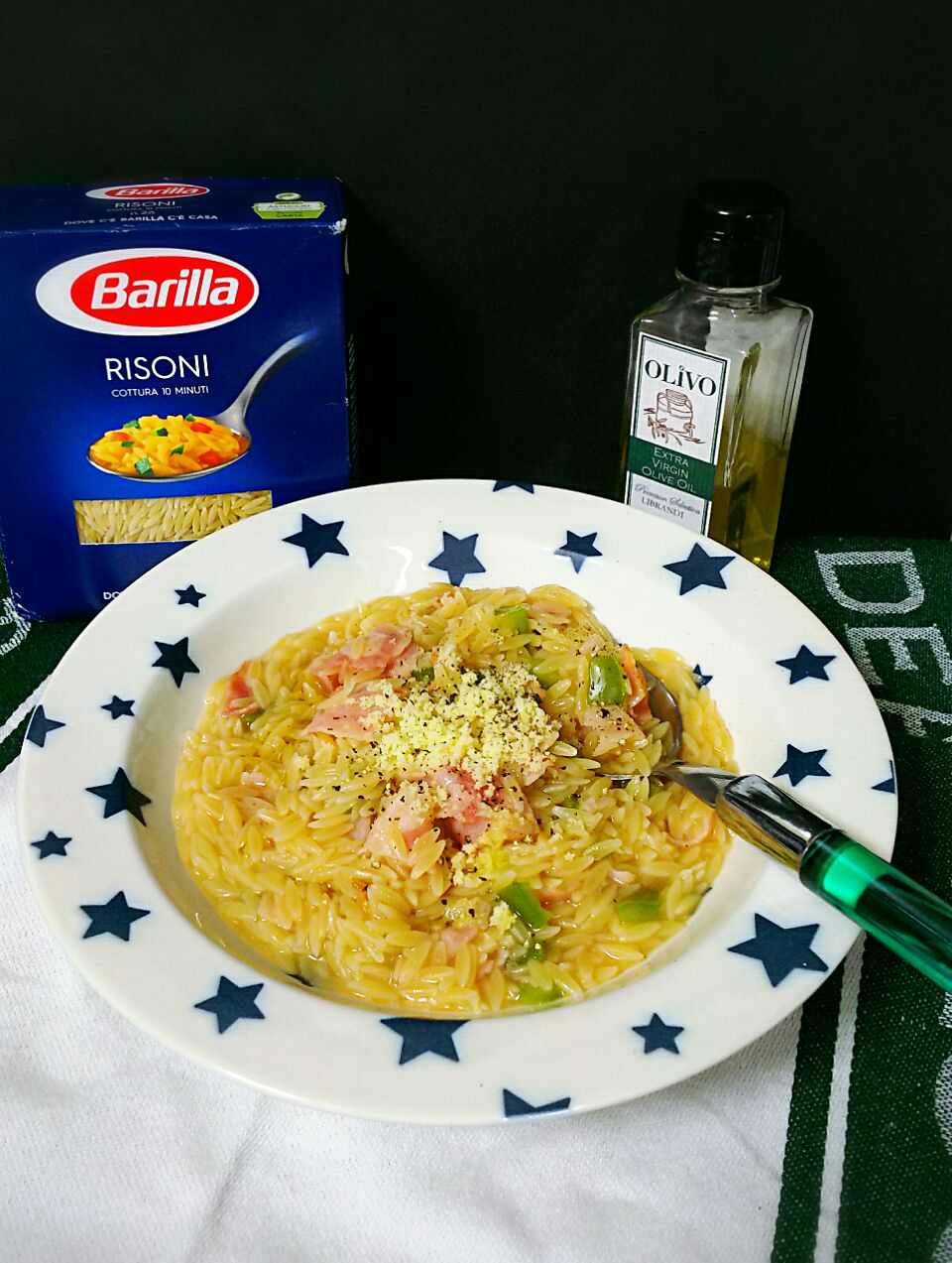 すぐできる簡単リゾーニで朝ごはん