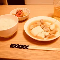 うまみ鶏豆腐&セロリとにんじんとちくわの胡麻和え|てほてんさん