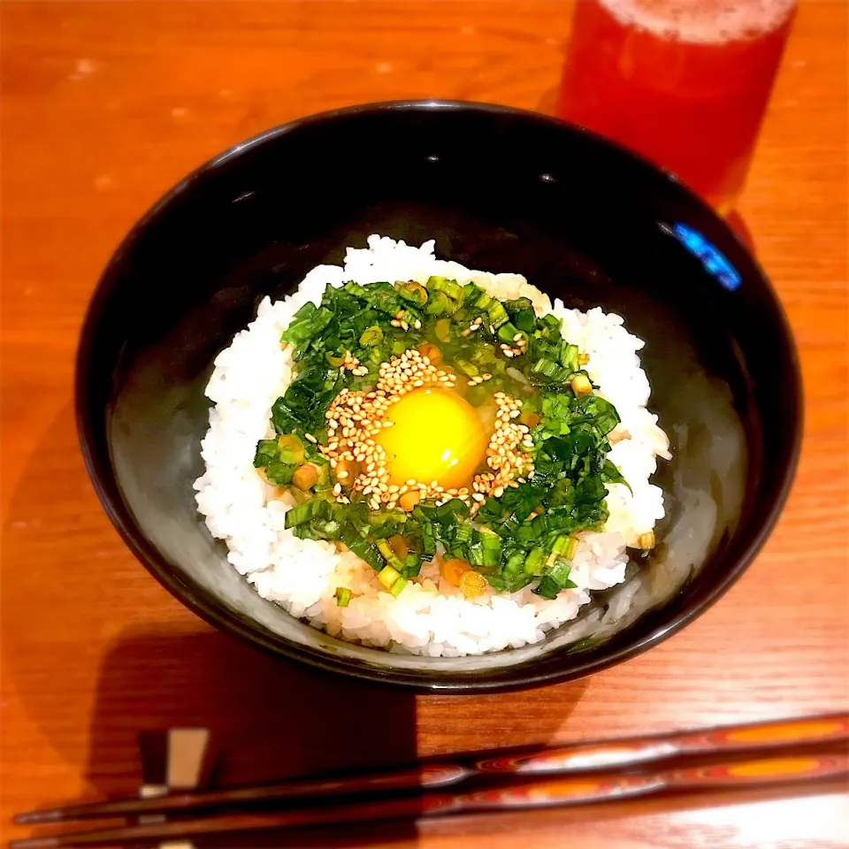 アイヌネギ飯|呑兵衛料理家 おねこさん