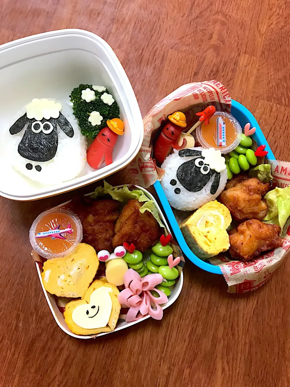 ひつじのショーン弁当♡|かなさん