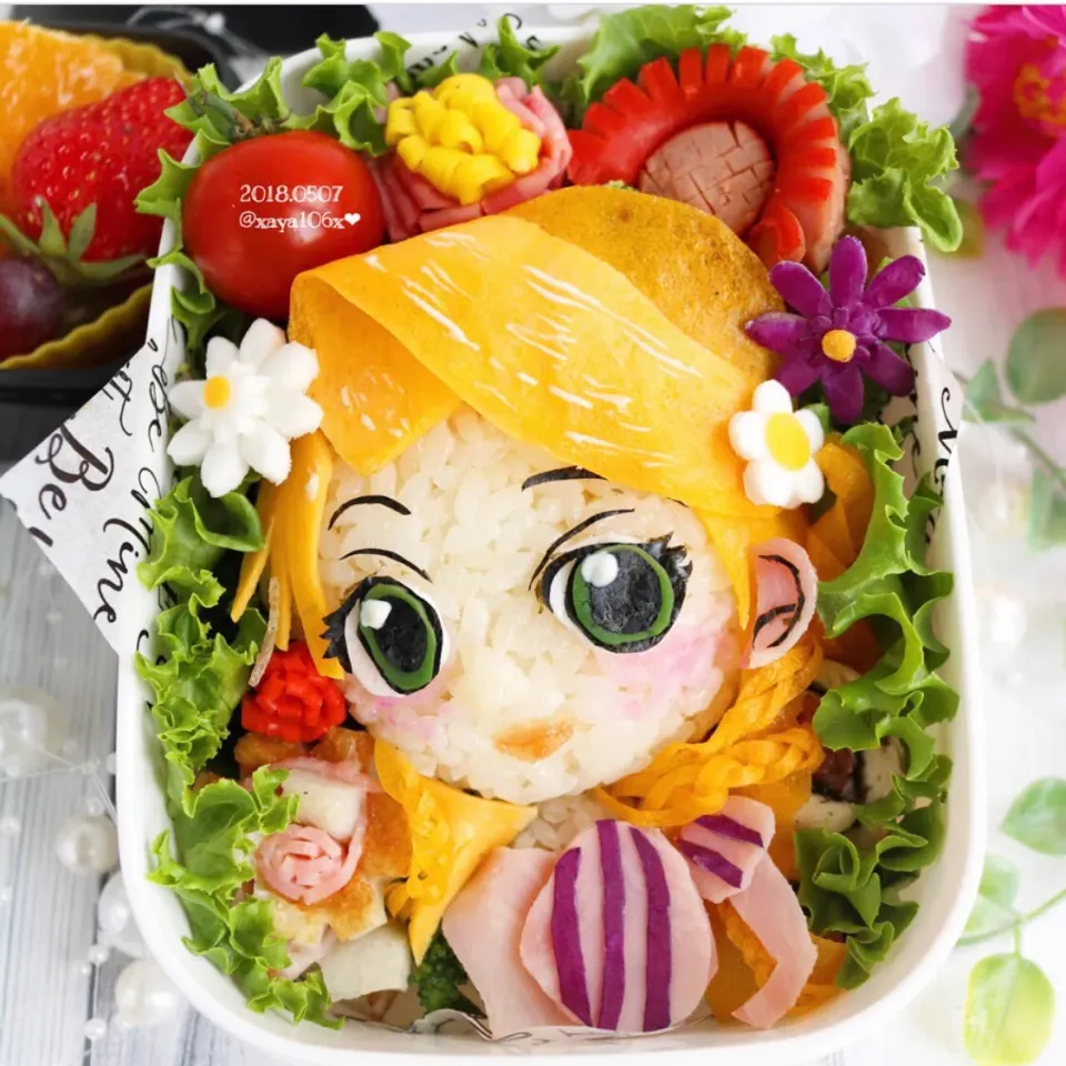 ラプンツェル弁当🌼💕|あーたんさん