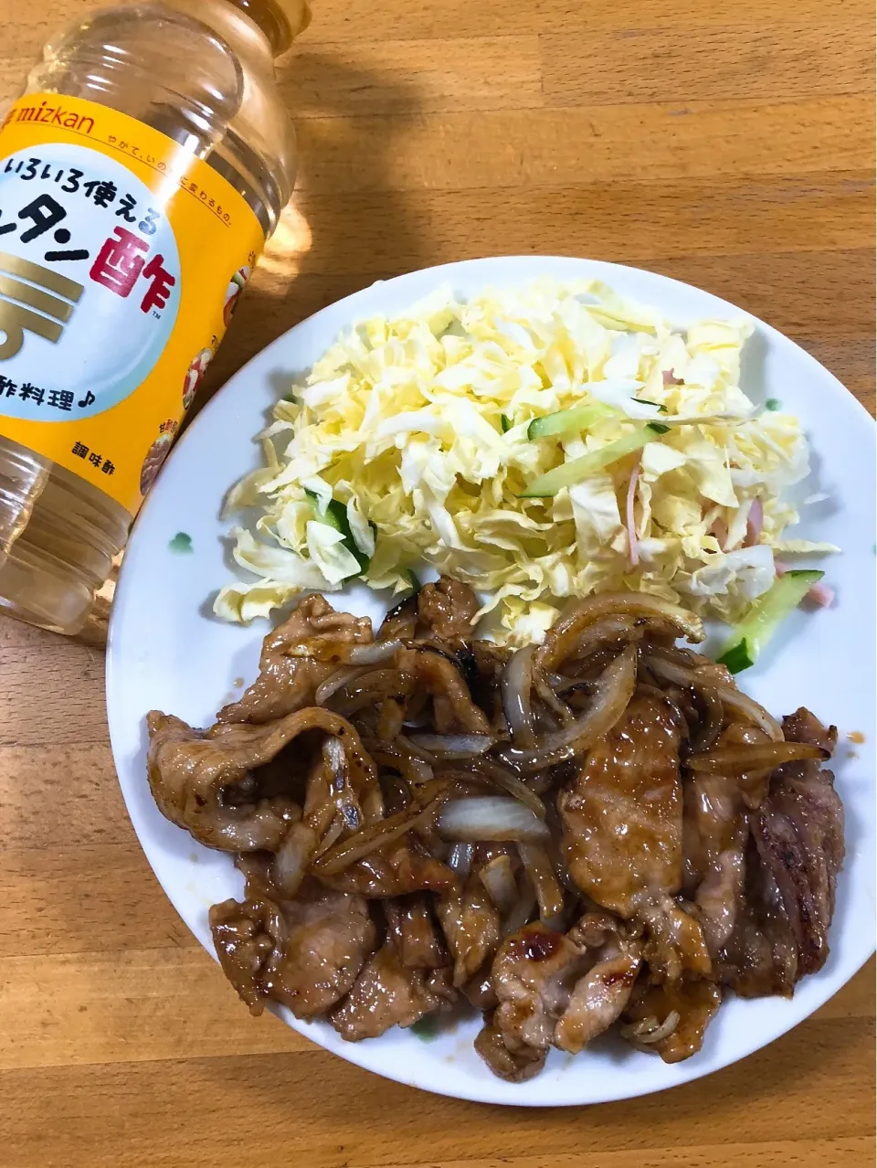 2018/5/07夕飯🎵ミツカンのカンタン酢で、豚肉の甘酢炒め🎵|kiyominさん