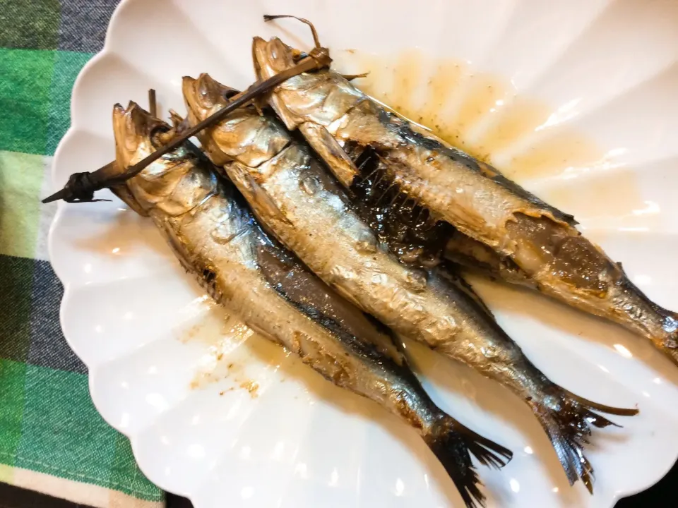 Snapdishの料理写真:イワシの丸干し🐟😋|アライさんさん