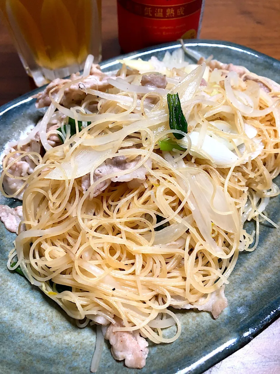 Snapdishの料理写真:ケンミン 焼きビーフン 鶏だし醤油味|ラックさん