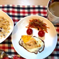 可愛く朝食(ё)|りっきーさん