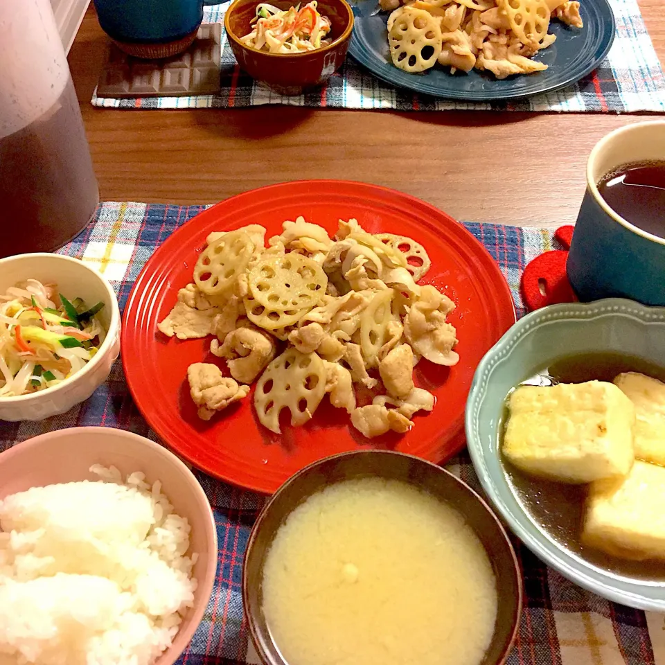 5.8夕飯 揚げ出し豆腐|ピカさん