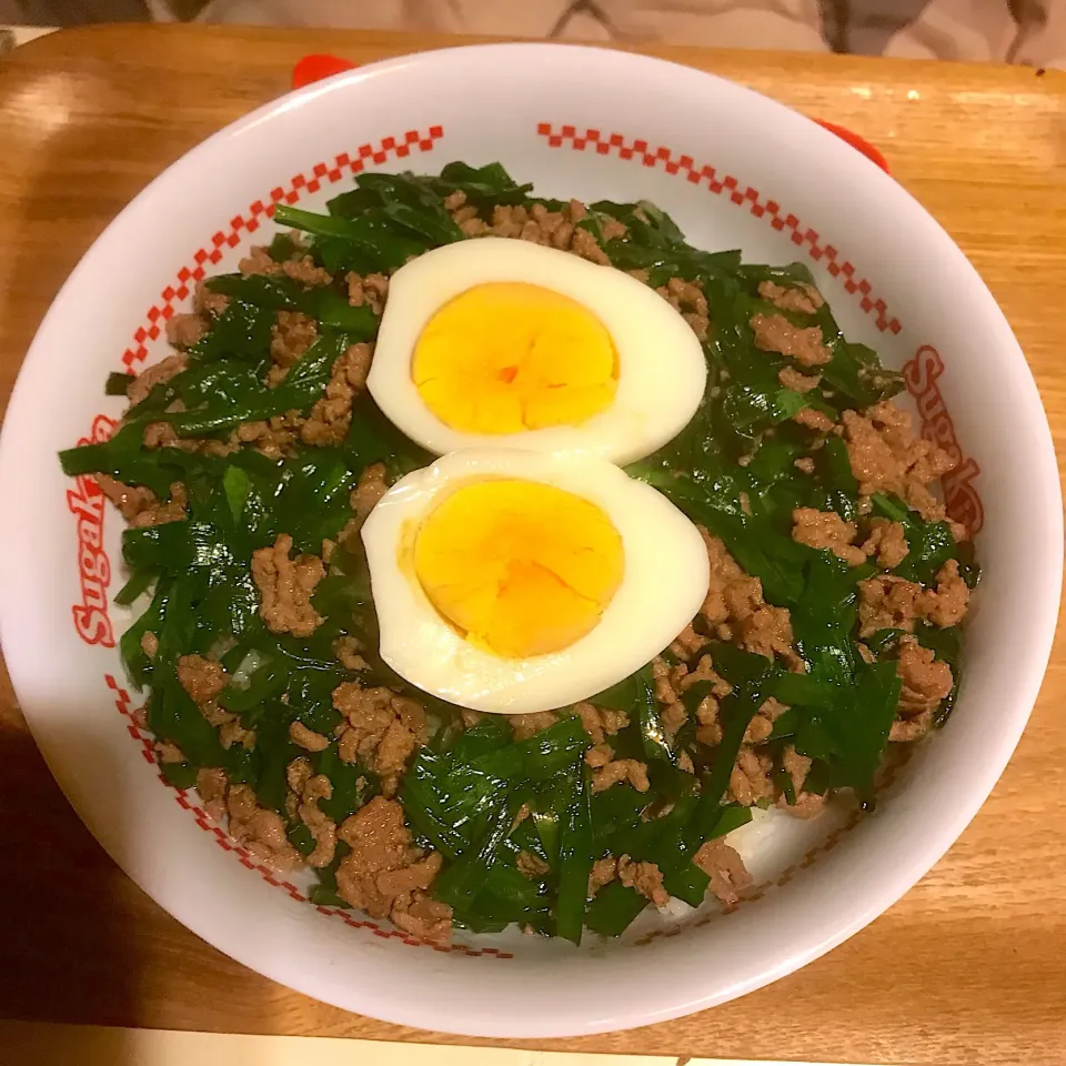 Snapdishの料理写真:餃子丼(๑˃̶͈̀◡˂̶͈́๑)♥|いつみさん