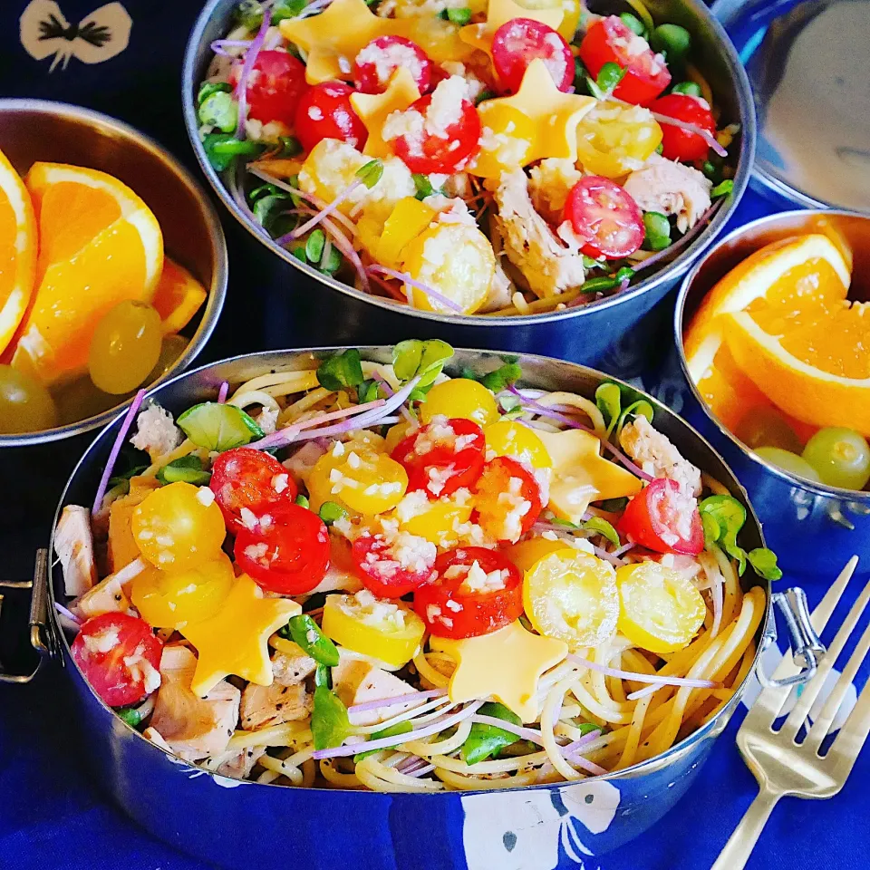 ペペロンチーノのお弁当|小西ユカリさん