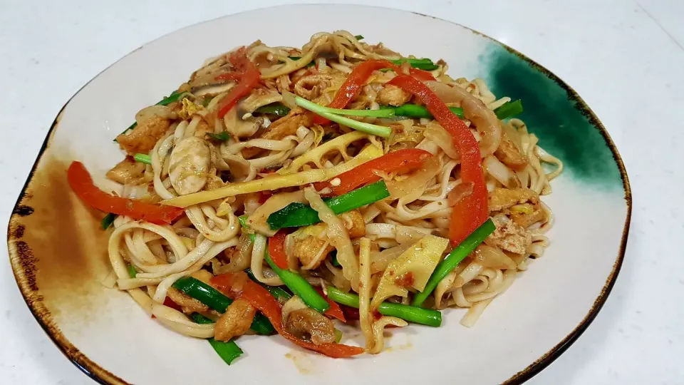 vegetarian stir-fried noodle|steven z.y.さん