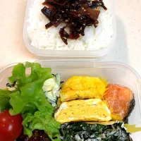 Snapdishの料理写真:今朝のお弁当|ポテト☆チップスさん