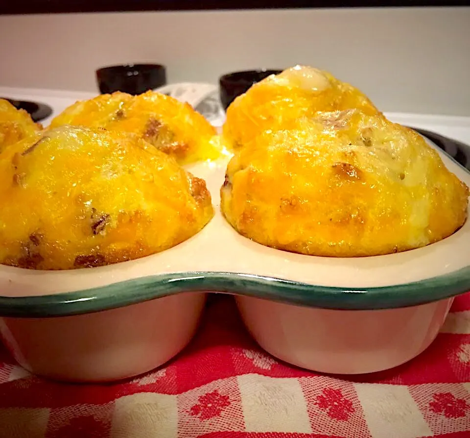 Baked Egg spinach bacon Cheese Muffins
 #muffineggs  #bakedeggs  #eggmuffin|🌺IAnneさん