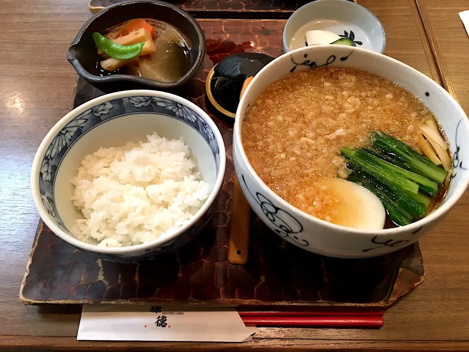 そば定食|しのぶさん