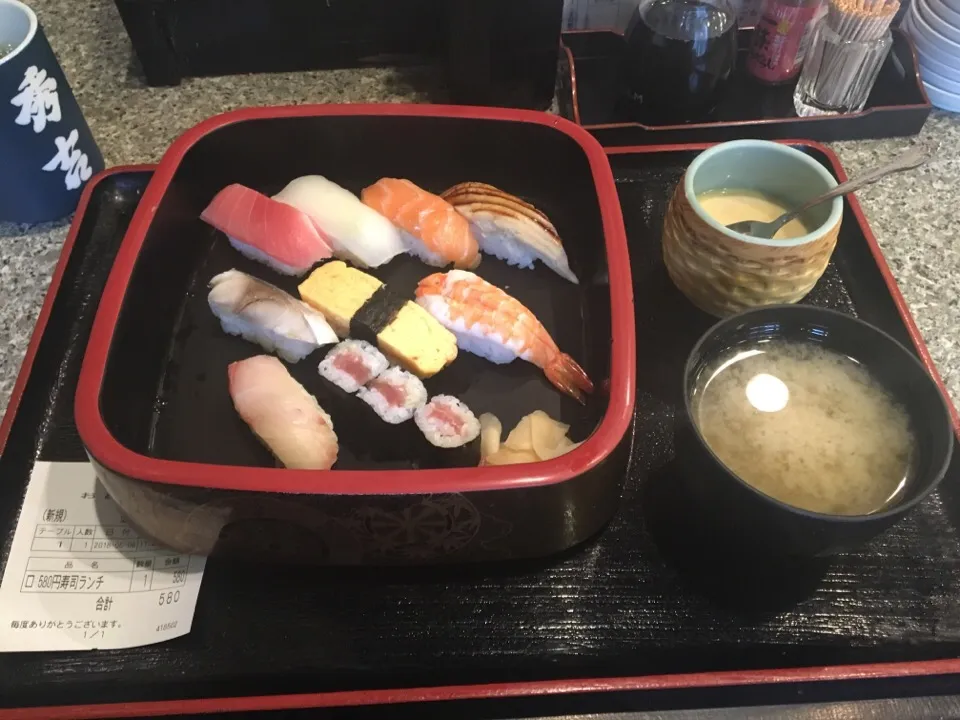 Snapdishの料理写真:にぎり580円|PegaOさん