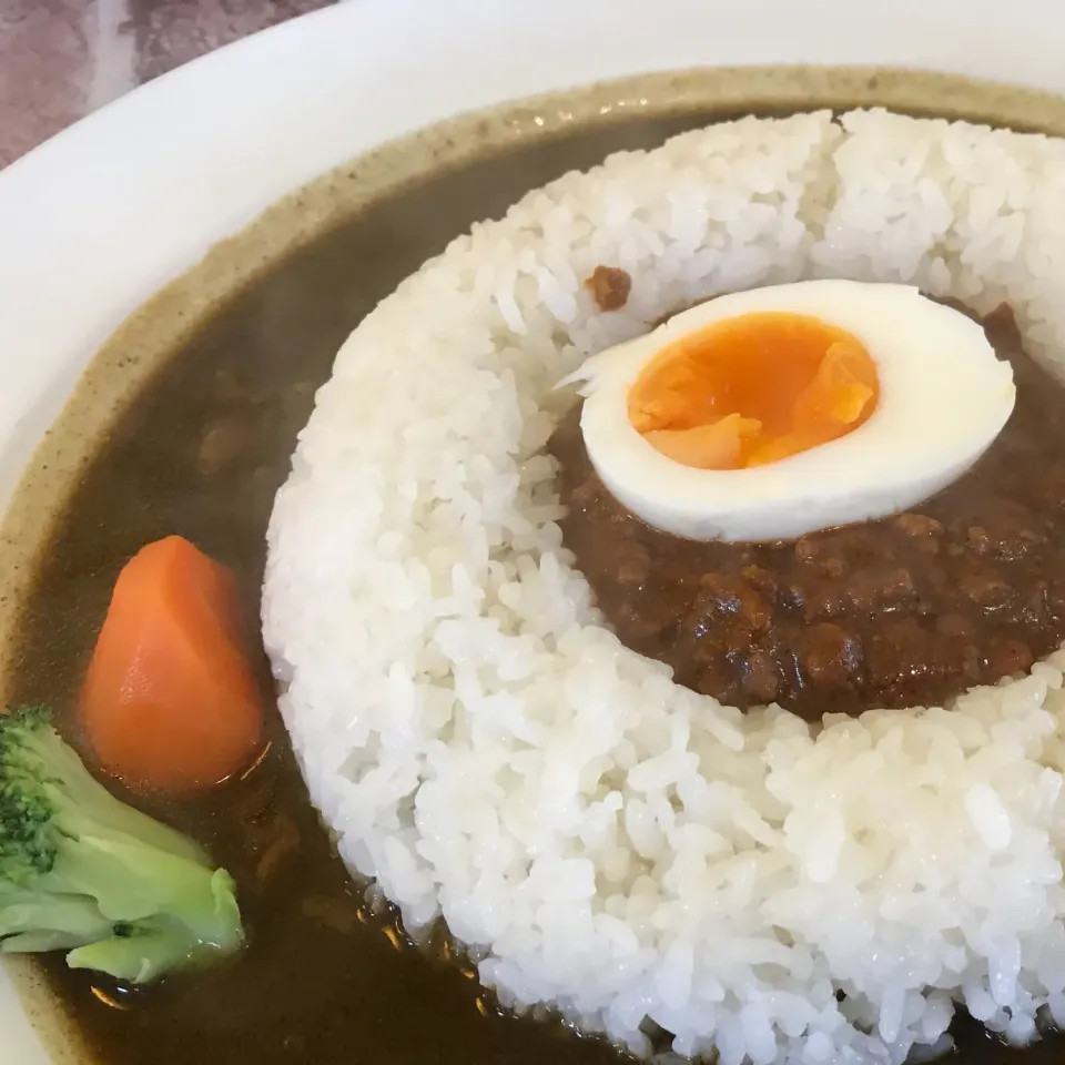 Snapdishの料理写真:キーマカレー🍛@カレーハウスキッチンY(伊勢佐木長者町)|buhizouさん