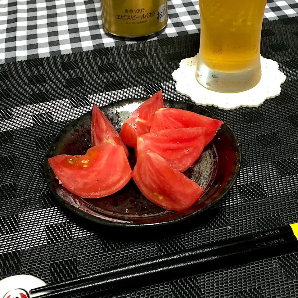 冷やしトマト🍅  (^-^)|Kei Satoさん