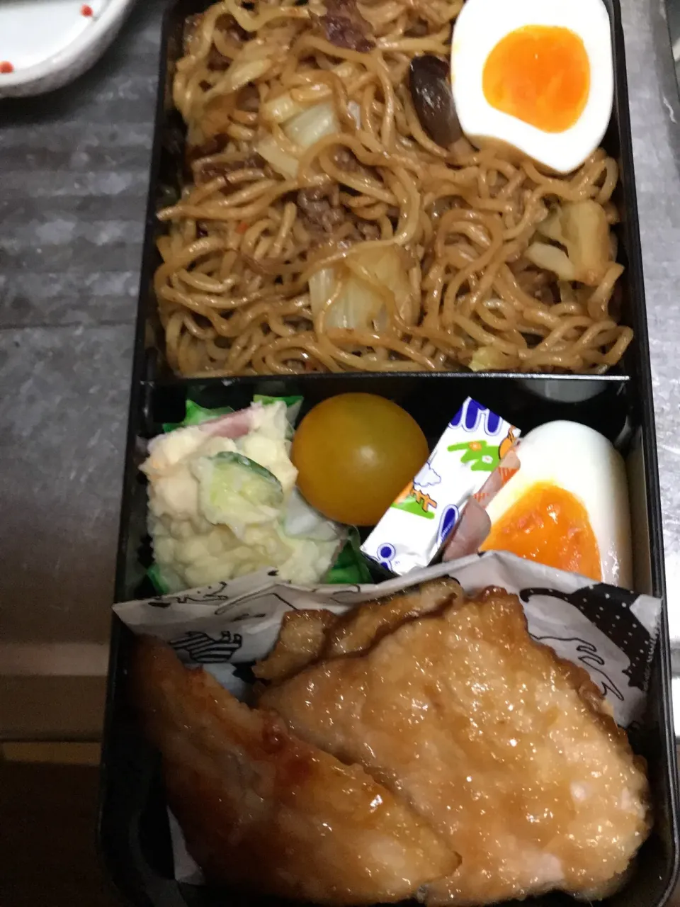 #高校生男子弁当|みかんさん