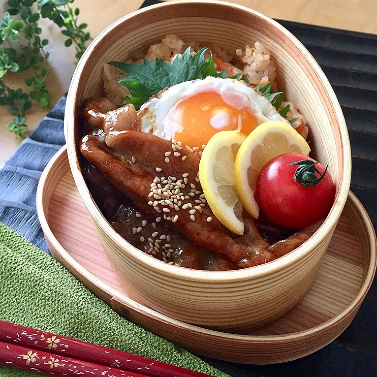 息子弁❤︎焼肉弁当|chikoさん