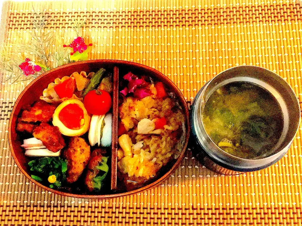 Snapdishの料理写真:高校生男子のお弁当|もりや❤ゆりさん