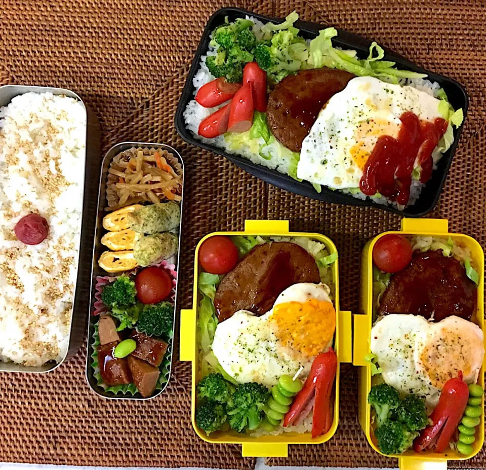 Snapdishの料理写真:#中高生弁当  #父ちゃん弁当|よちこさん