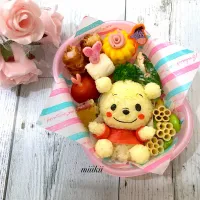 プーさんのお弁当🐻♡|みきさん