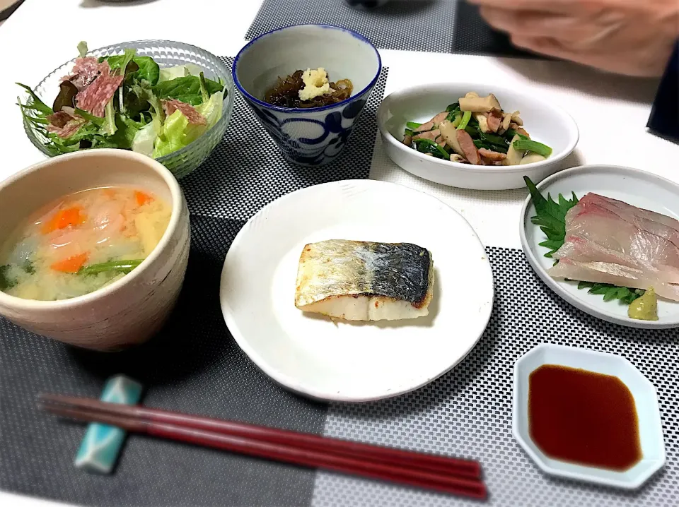 鰆焼き魚定食。|yukiさん