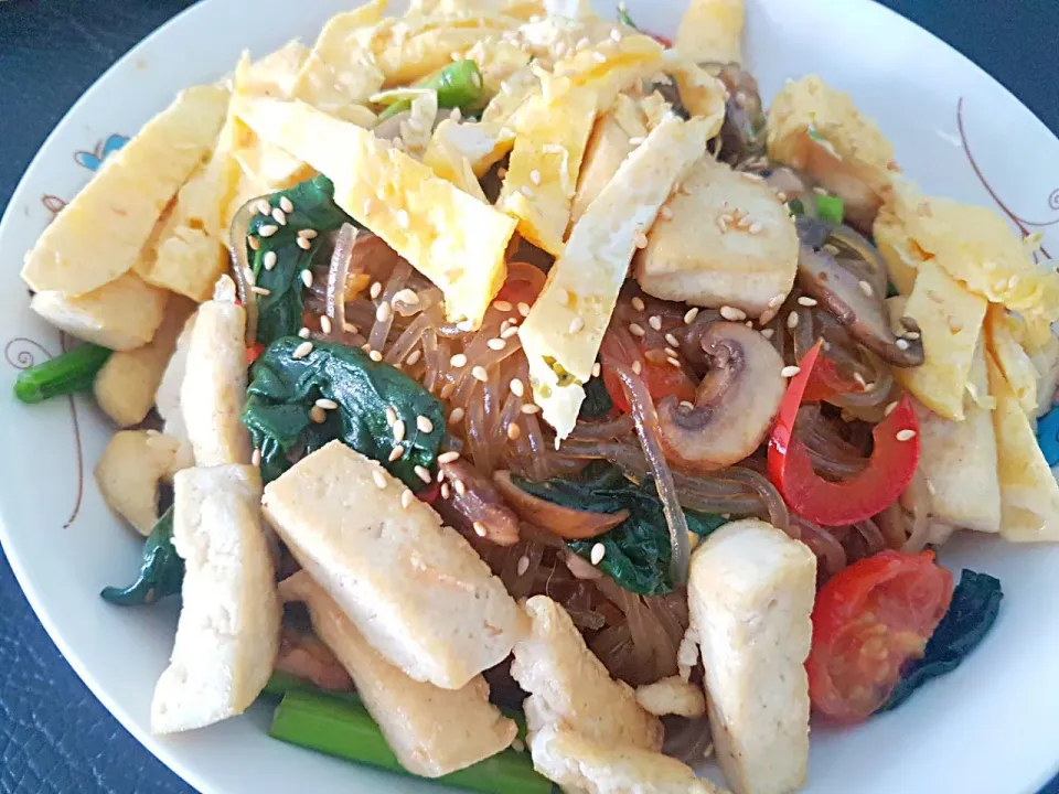 Vegetarian Japchae😍|🍒lynnlicious🍒さん