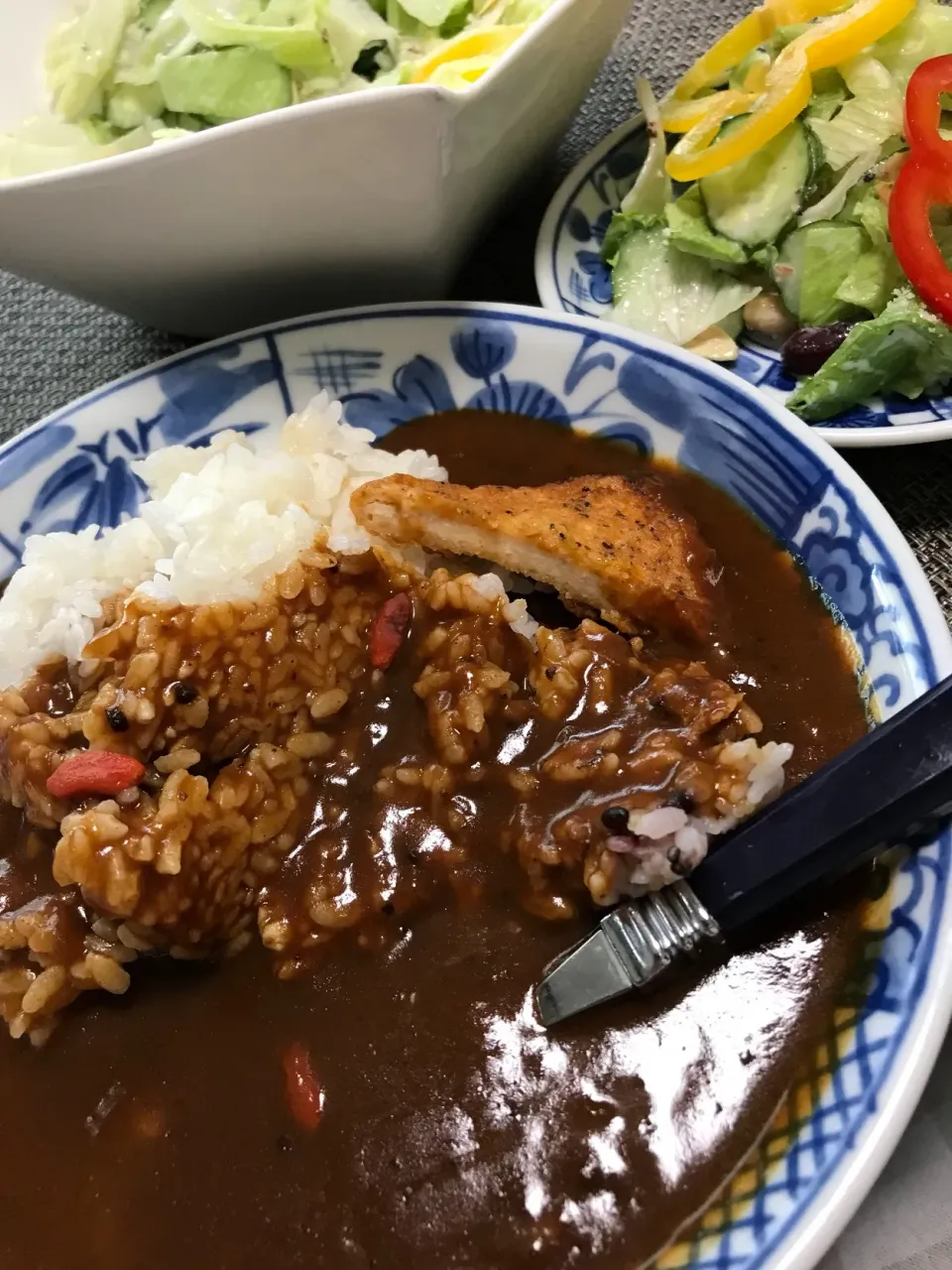 辛レー カレー🍛ヒーヒー😱💦|シュトママさん