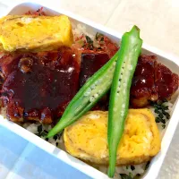 Snapdishの料理写真:さやかのお弁当 9 May 2018|Sachiko WATANABÉさん