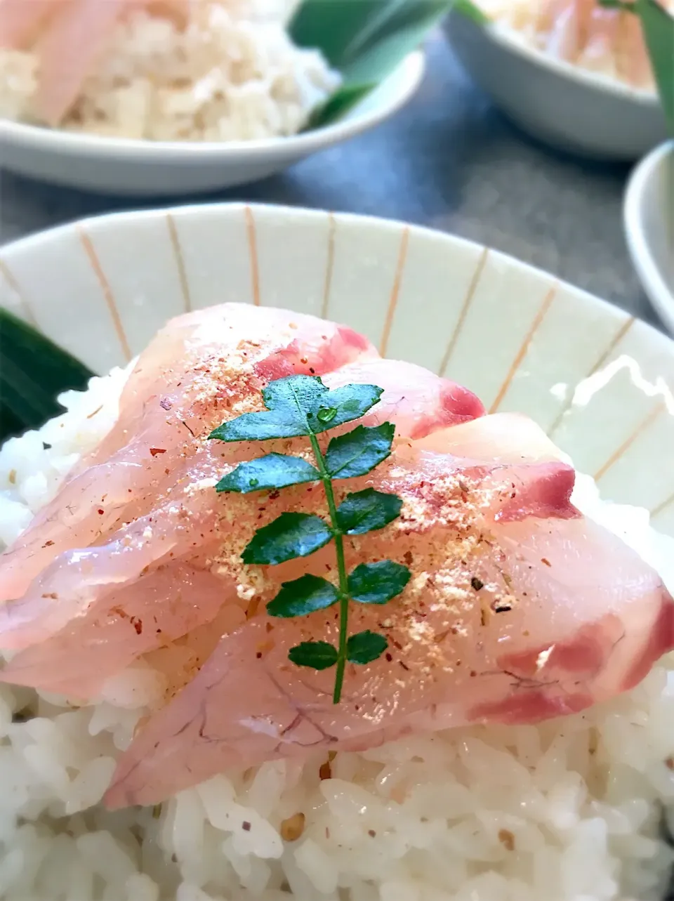 鯛の昆布〆出汁寿司✨|てんてんさん