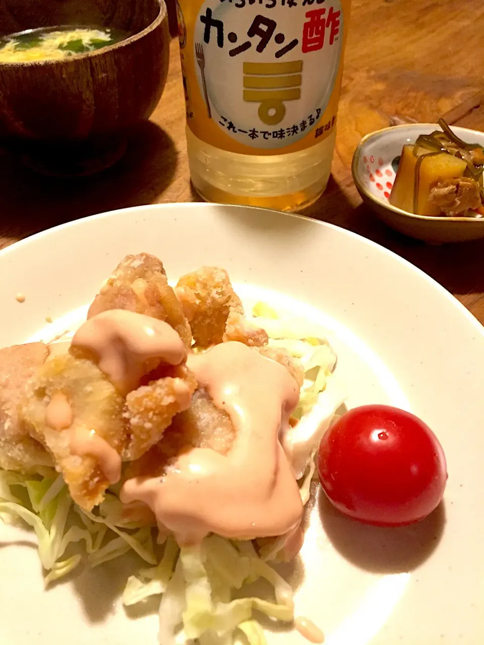 職員食堂で食べ損ねた😫から今夜は鶏マヨ！|りっとまむさん