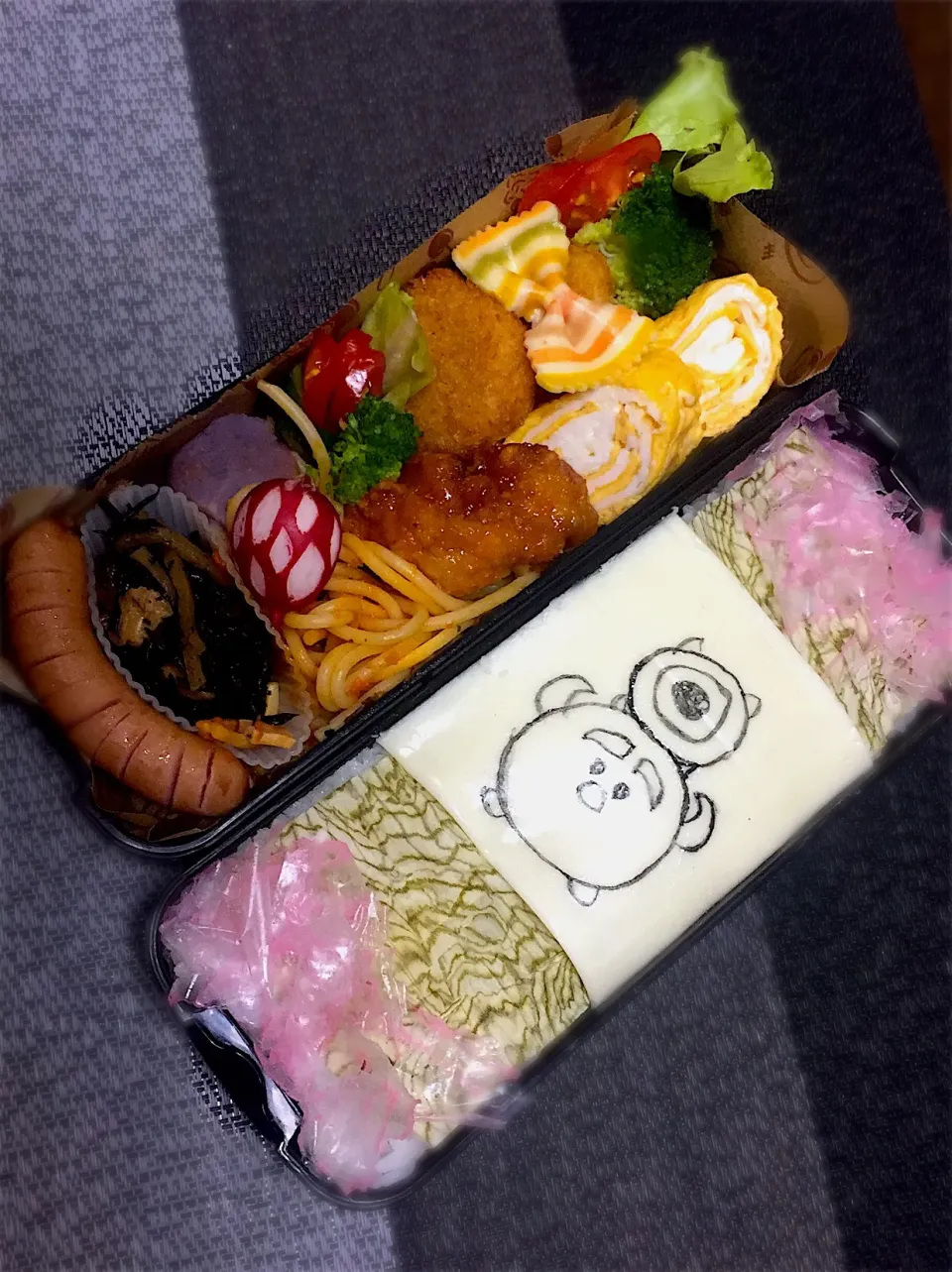 Snapdishの料理写真:長男☆高校お弁当🍱|ラプンツェルさん