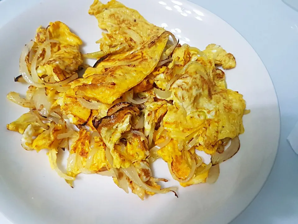 Japanese onion omelette 😚😋|🌷lynnlicious🌷さん