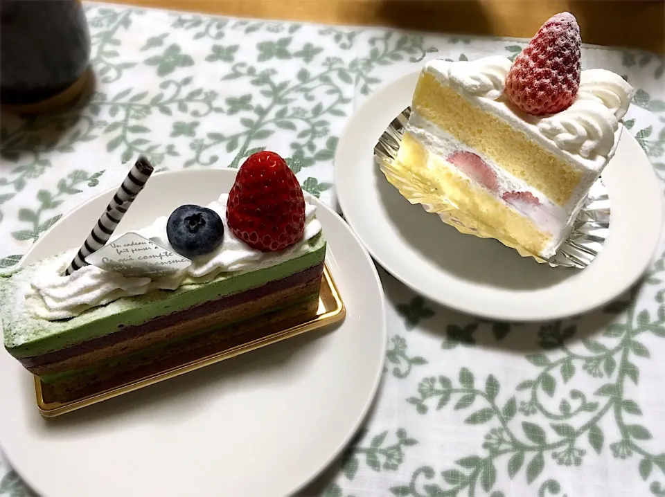 Snapdishの料理写真:シシリア、ショートケーキ
 #スイーツスタンプラリー|こいちさん