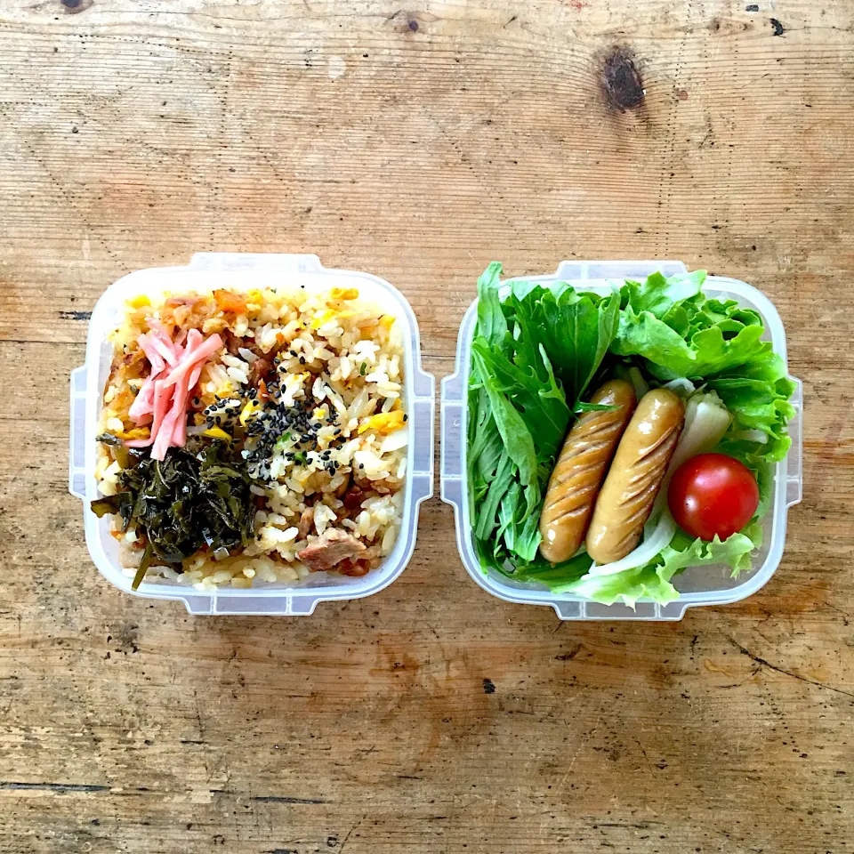 今日のお弁当‼︎ 11 May
 #お弁当  #弁当  #obento  #bento  #焼飯  #炒飯弁当  #野菜たっぷり|Yoshinobu Nakagawaさん