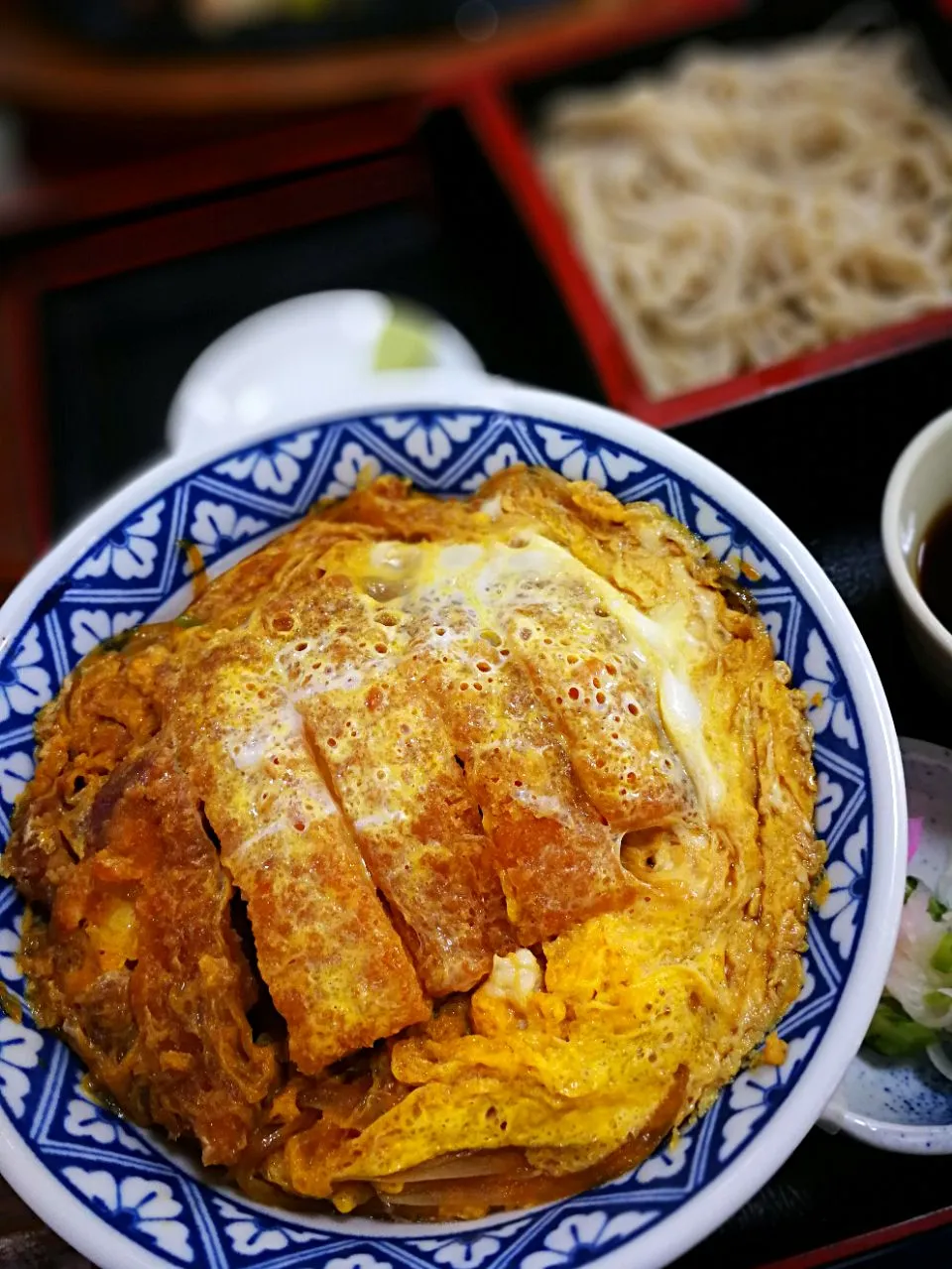 おそば屋さんのカツ丼セット|maroさん