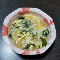 Snapdishの料理写真:コンソメたまごスープ|流合瞳さん