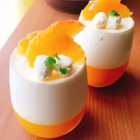 Snapdishの料理写真:オレンジムースゼリー🍊