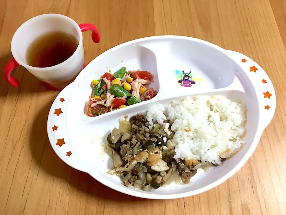 牛すき煮
エンドウとカニカマのサラダ|ほなさん