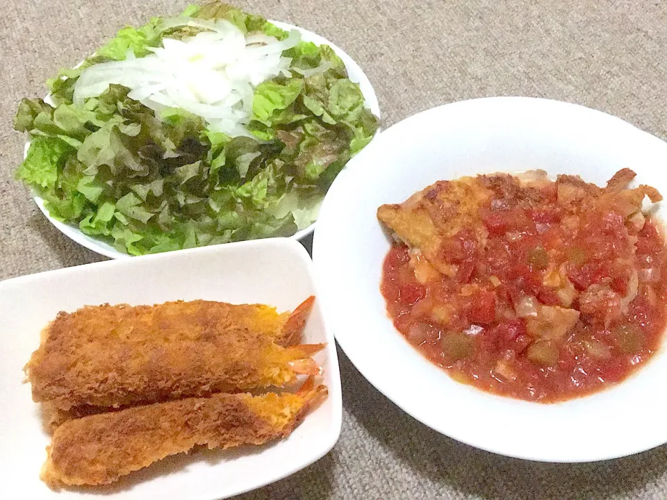 旦那ちゃん晩御飯(*´∀｀*)|ちゃびきゅさん