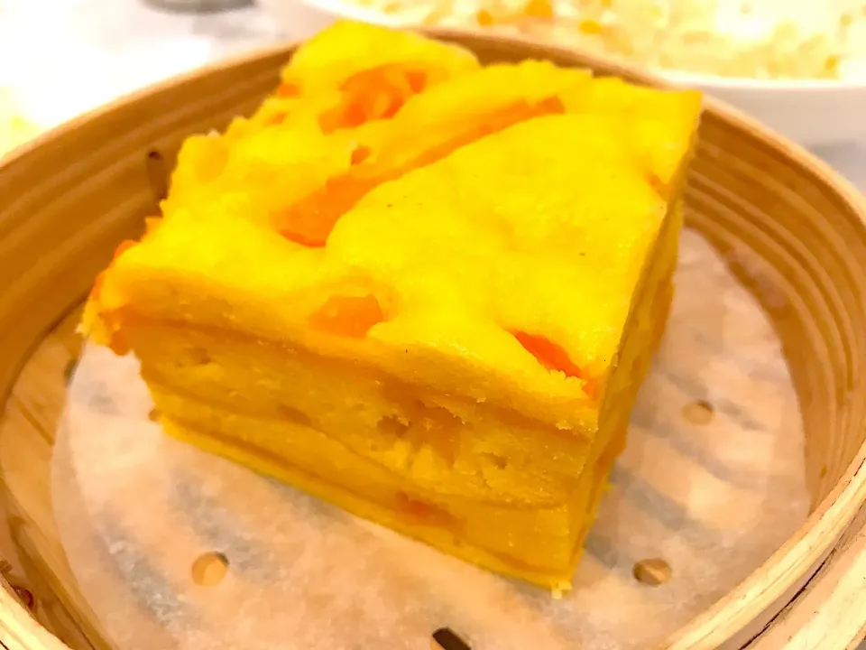 Steamed pumpkin cake|Sky Blueさん