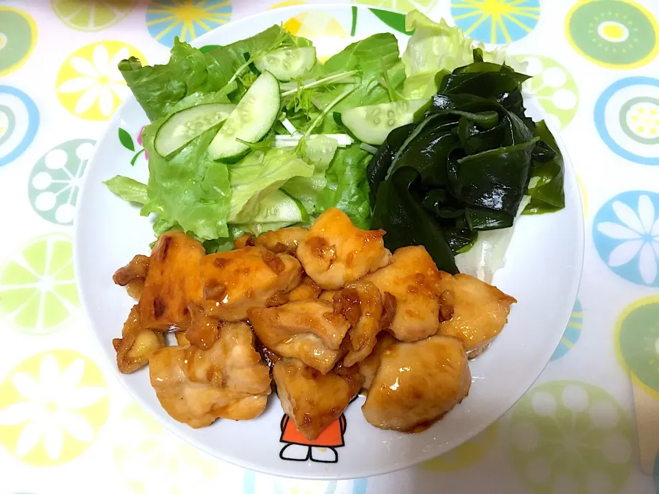 snap dishさんにいただいた、ミツカン いろいろ使えるカンタン酢を使って、またまた照り焼き🍗✨ホントにハマってます(ノ_＜)♡!!|nacchan♪さん