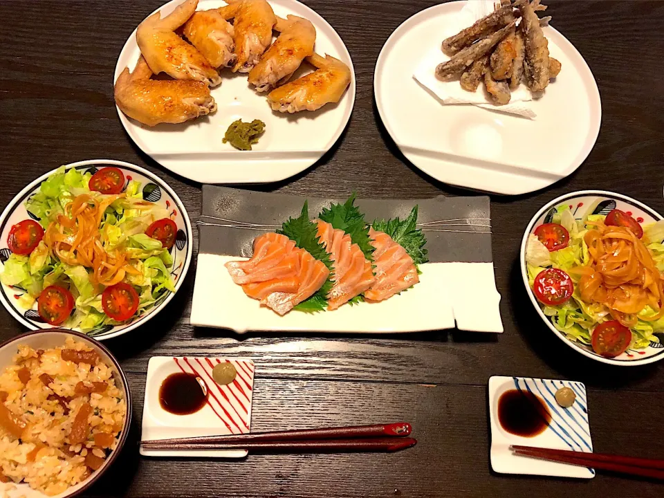 Snapdishの料理写真:夜ご飯
 #よるごはん  #おうちごはん  #お家ご飯  #夜ご飯  #家飯|かなさん