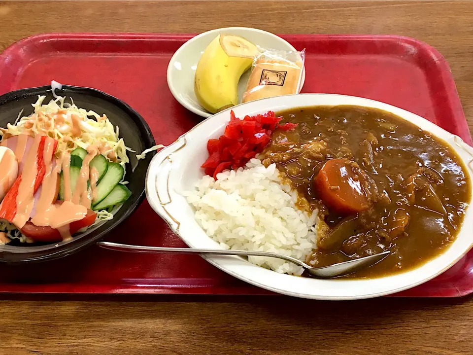 ザ・食堂のカレー
#食事処喜代
#ワンコインランチ|mottomoさん