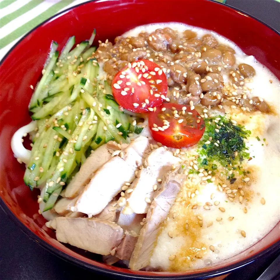 土曜のランチ ねばトロうどん〜|yukoさん