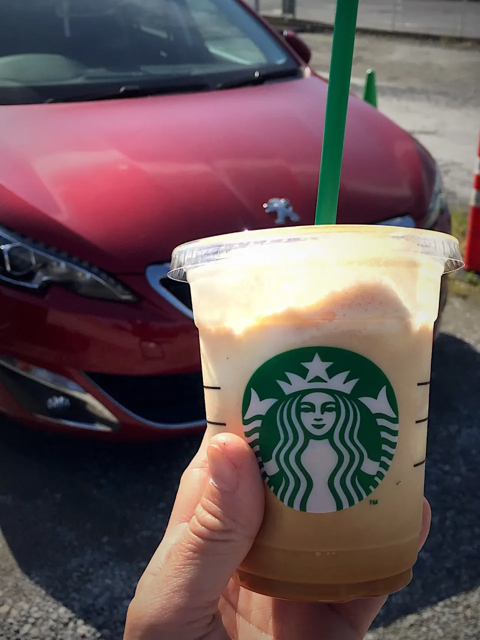 Snapdishの料理写真:Espresso Affogato Frappuccino|チェリーリンさん