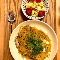 きのこたっぷりポン酢パスタ|aaminさん