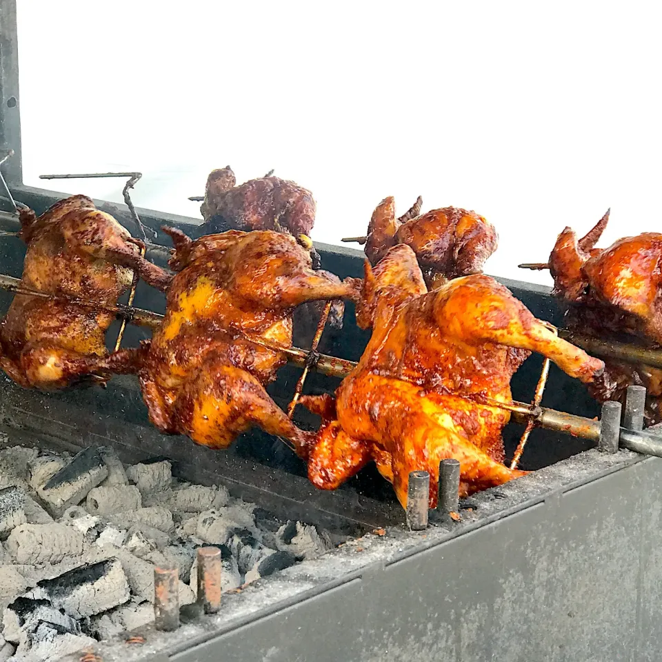 Snapdishの料理写真:鶏の丸焼き|ゼニコさん