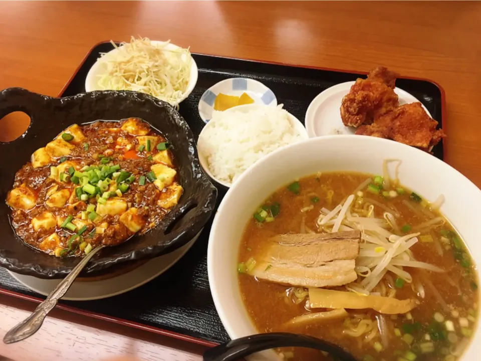 福来順♡麻婆豆腐定食♡|ちゃ♡さん