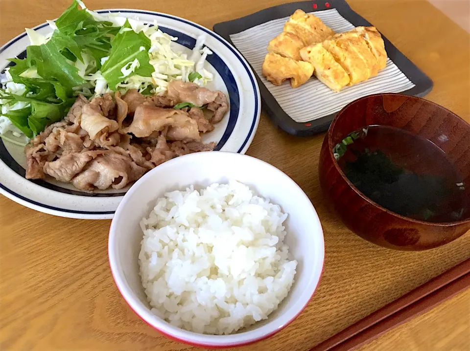 朝から生姜焼き♪|あやさん